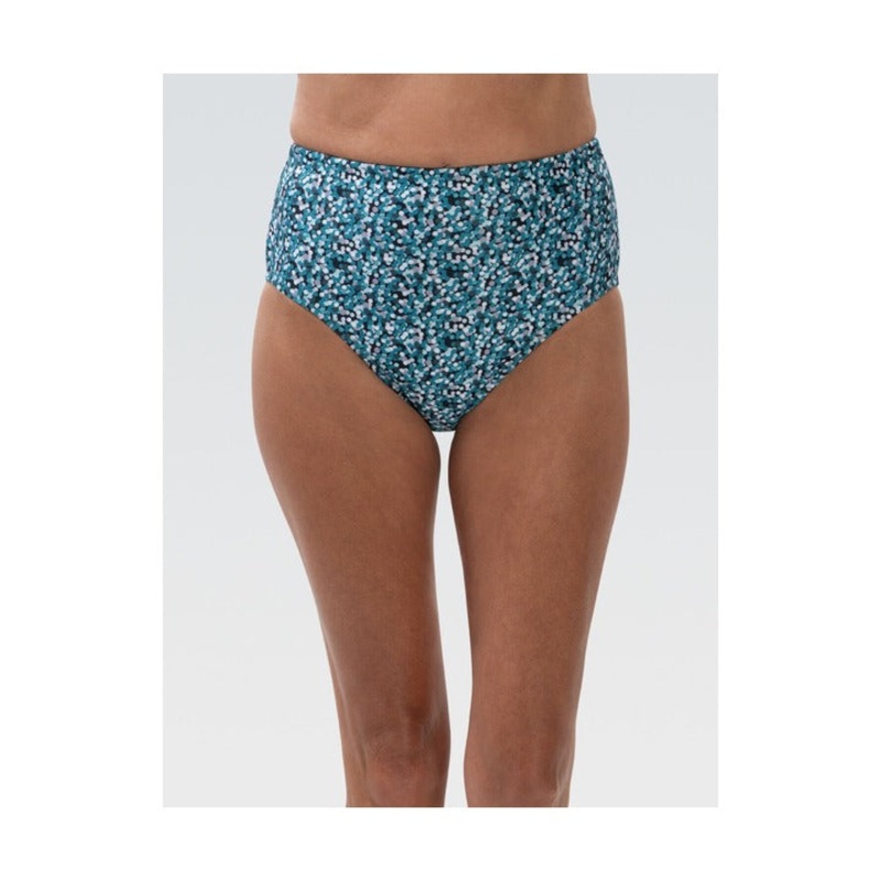 Dolfin Women's Aquashape Dot Print High-Waisted Contemporary Brief