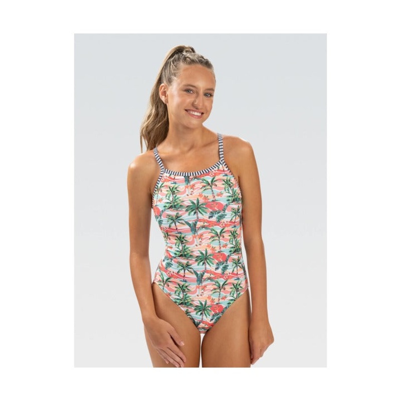 Dolfin Women's Uglies Aloha V-Back One Piece Swimsuit