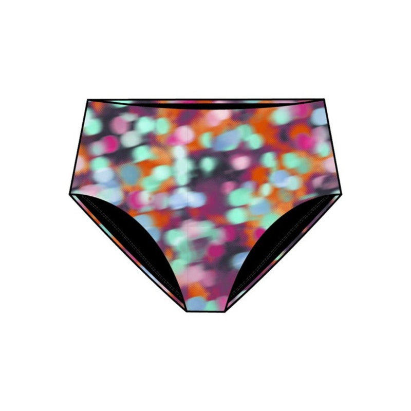 TYR Women's Lula Hight Waisted Bikini Bottom - Day