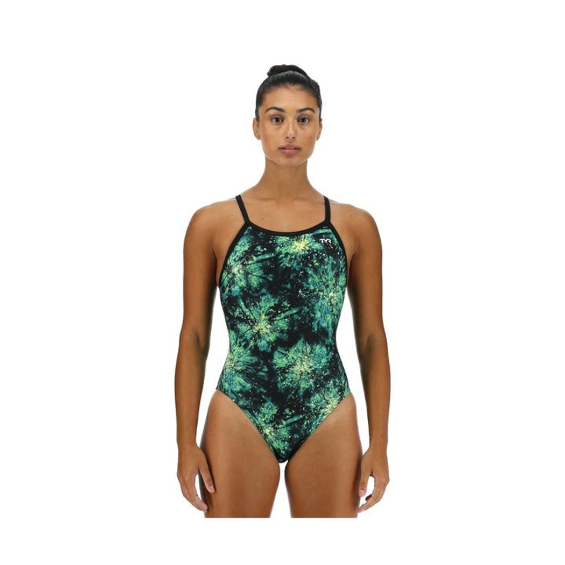 TYR Women's Radiant Flaire Diamondfit One Piece Swimsuit
