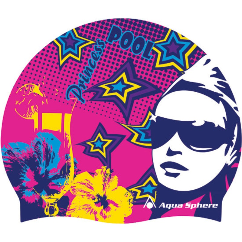 Aqua Sphere Pool Princess Silicone Swim Cap