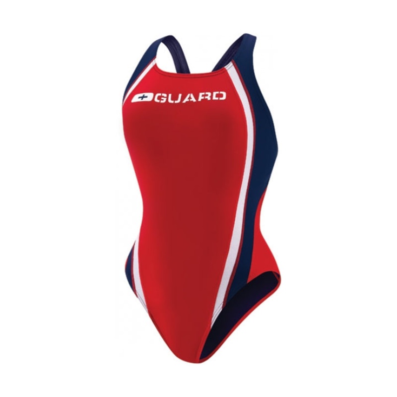Speedo Women's Guard Quark Splice Pulse Back One Piece