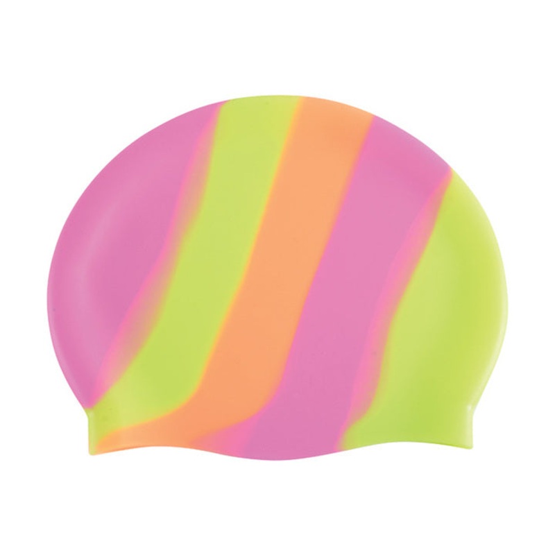 Dolfin Color Burst Silicone Swim Cap