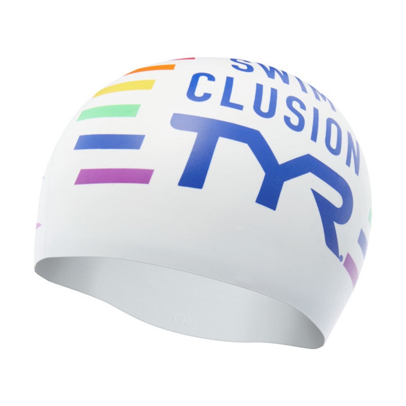 TYR Swim Clusion Silicone Swim Cap