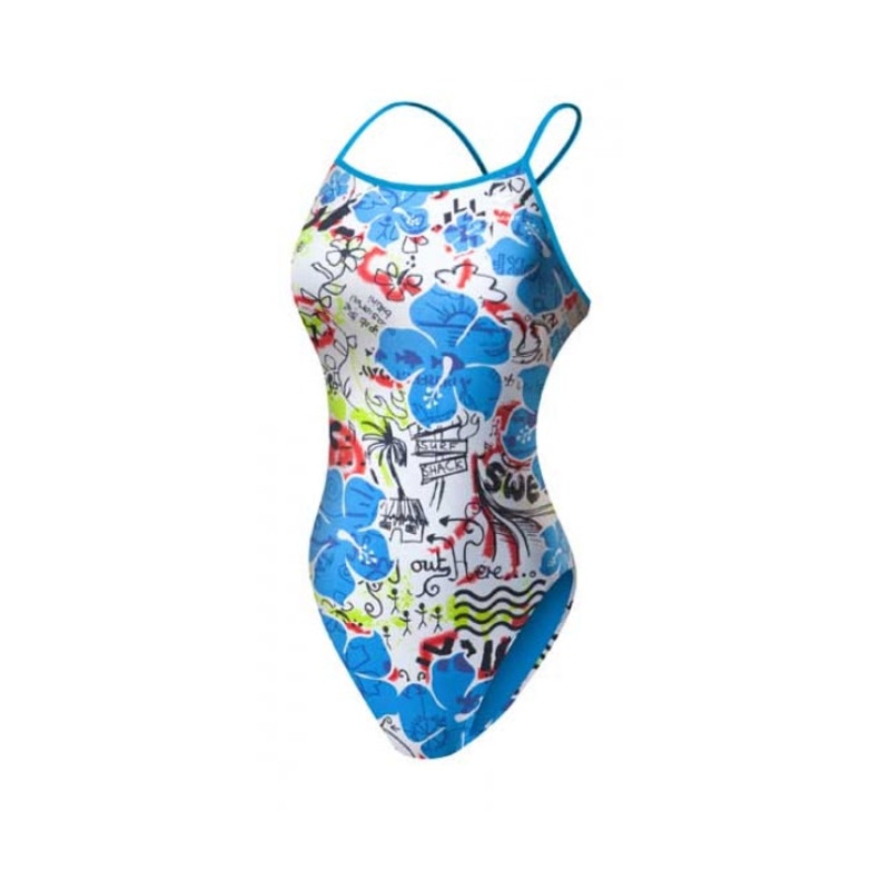 Tyr Graffiti Floral Thin-x Back Female