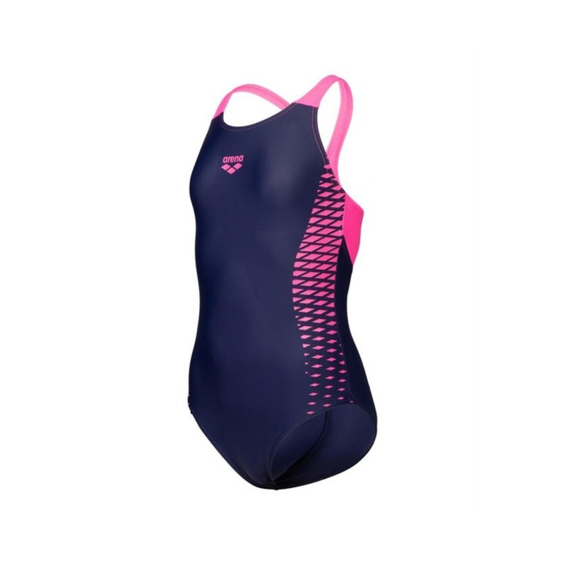 Arena Girl's Openings V Back One Piece Swimsuit