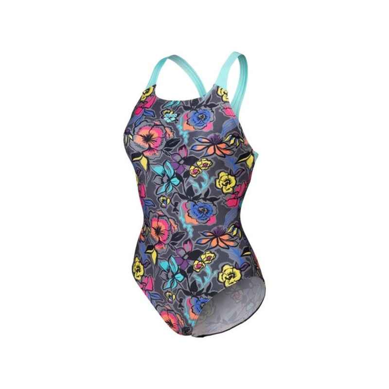 Arena Women's Vivid Repeat Swim Pro Back One Piece Swimsuit