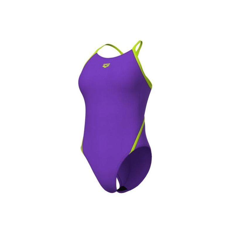 Arena Women's Web Back Solid One Piece Swimsuit