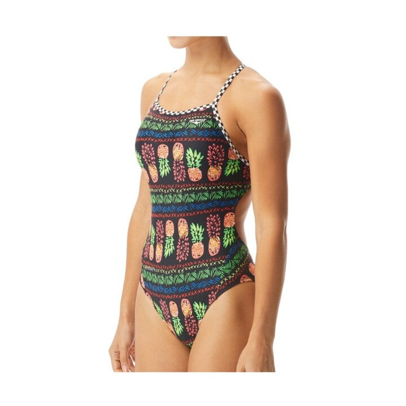 The Finals Women's Tropic Party Non Foil Funnies Wingback Swimsuit