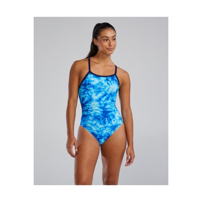 TYR Durafast Elite Women's Diamondfit Swimsuit - Azultec