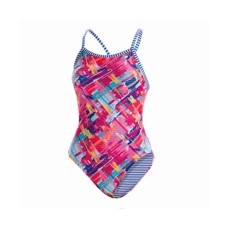 Dolfin Uglies Basket Case V-2 One Piece Swimsuit