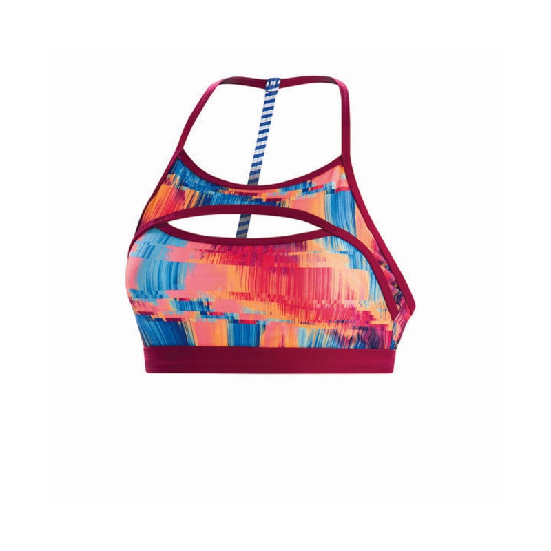 Dolfin Uglies Bikini Top REVIBE TECHNICOLOR DREAMS T-Strap