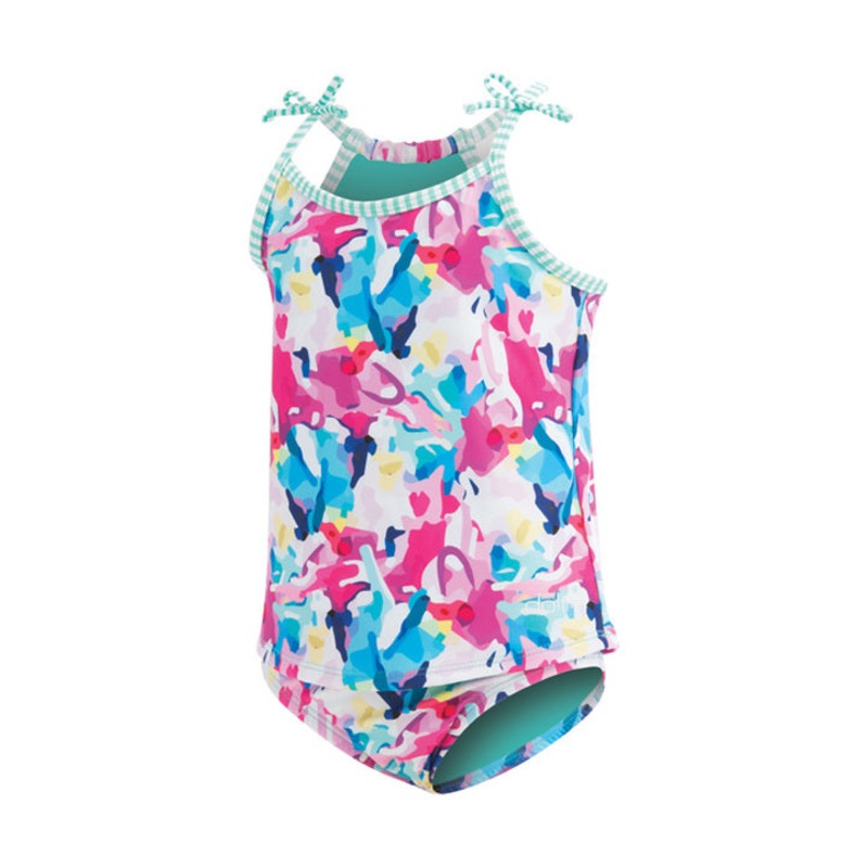 Dolfin Little Uglies Girl's Tankini Swimsuit Paint Party