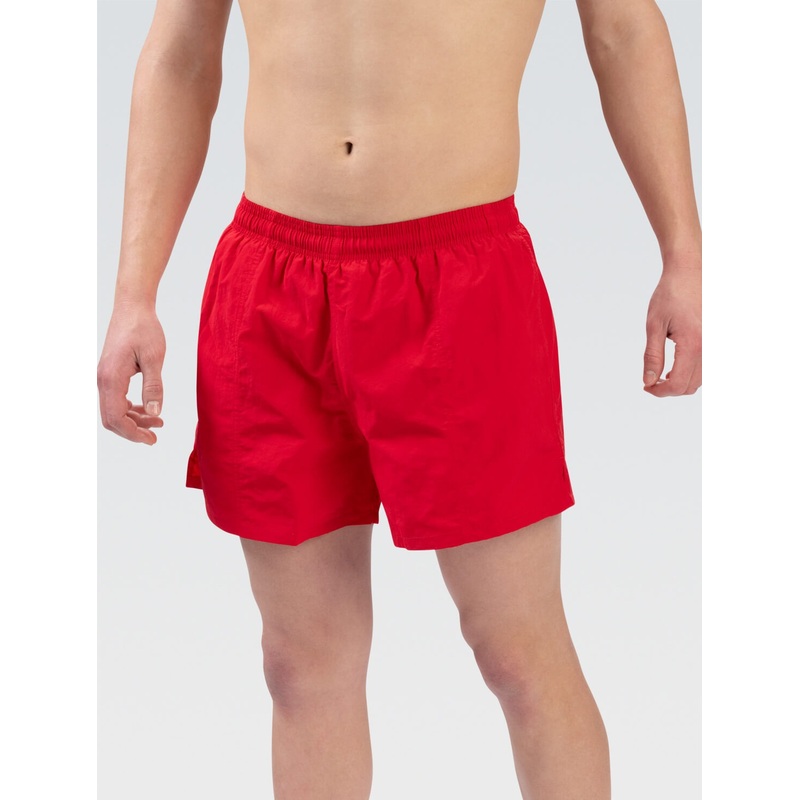Dolfin Men's Solid Red 5 Inch Water Short