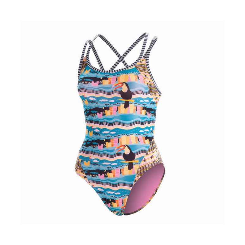 Dolfin Uglies Toucan Double Strap Open Keyhole Back