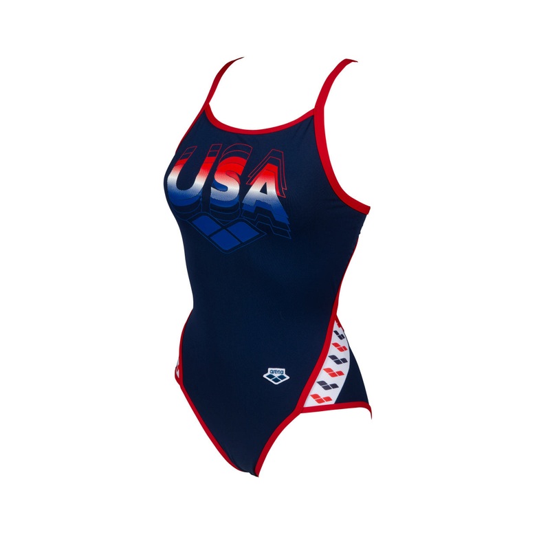 Arena Women's Mark Spitz Serigraphy Super Fly Back One Piece