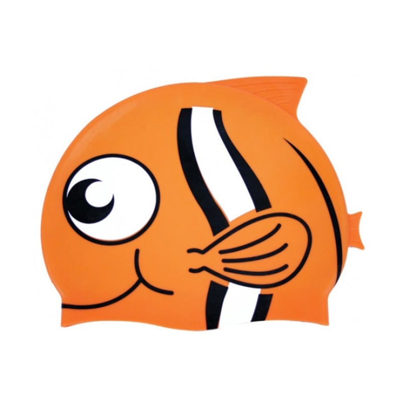 Water Gear Clownfish Silicone Swim Cap