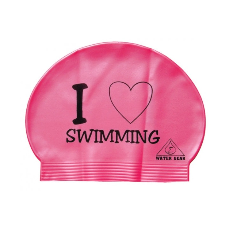 Water Gear Swim Cap Love Swimming