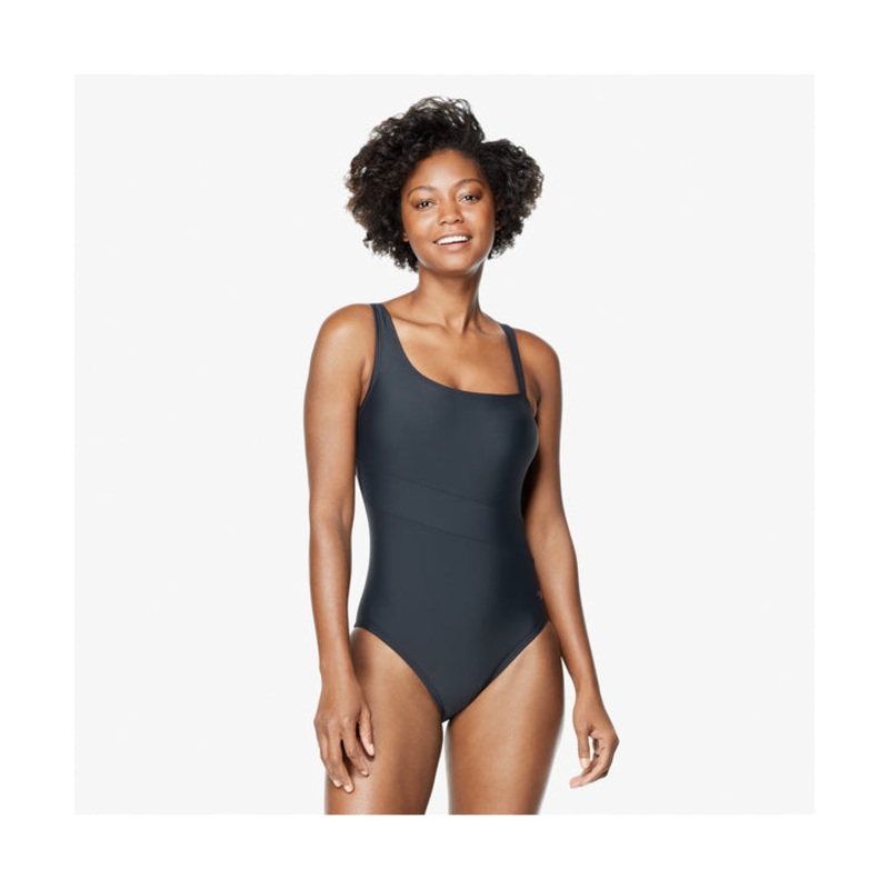 Speedo Women's Active Asymmetrical One Piece Swimsuit