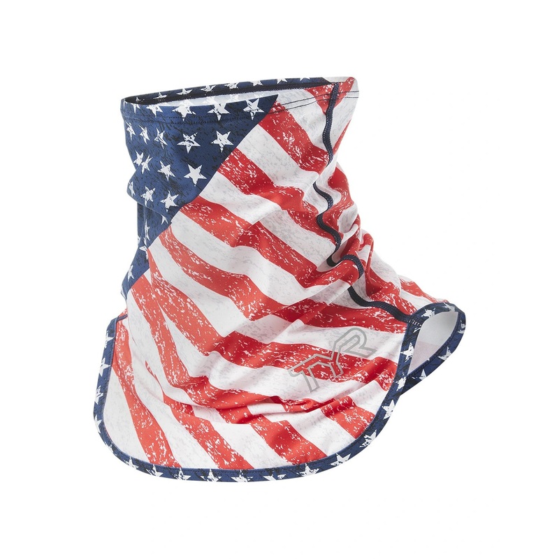 TYR Unisex SunDefense Super Soft Neck Gaiter - Americana