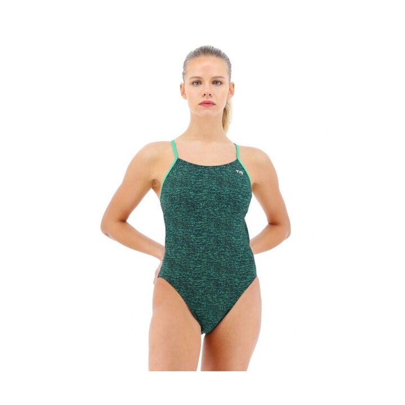 TYR Durafast Elite Women's Cutoutfit One Piece Swimsuit - Lapped