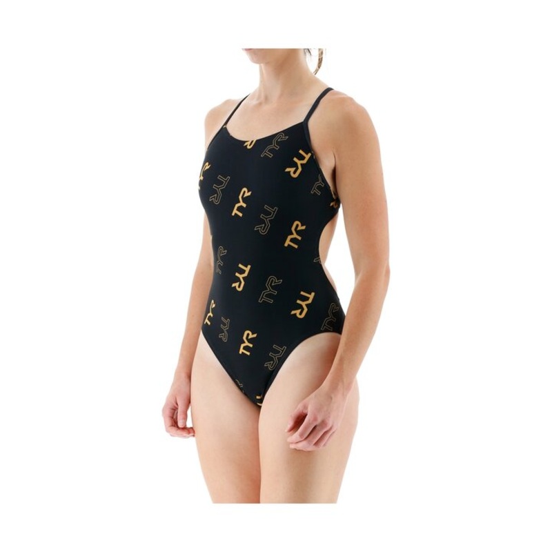 TYR Training Cascading Women's Cutoutfit One Piece Swimsuit