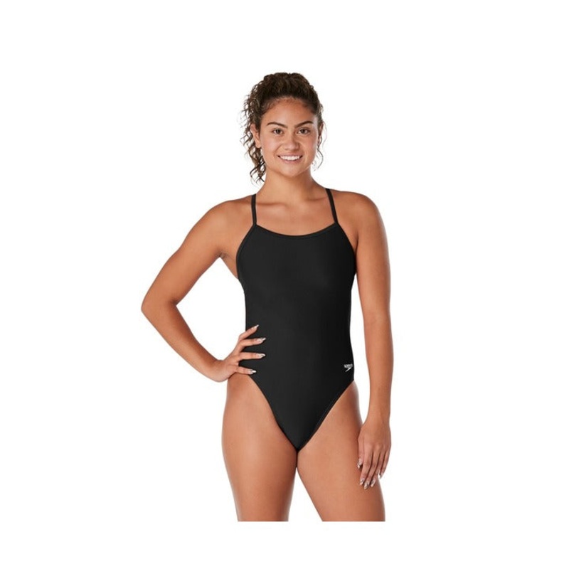 Speedo Women's Solid the One Back One Piece