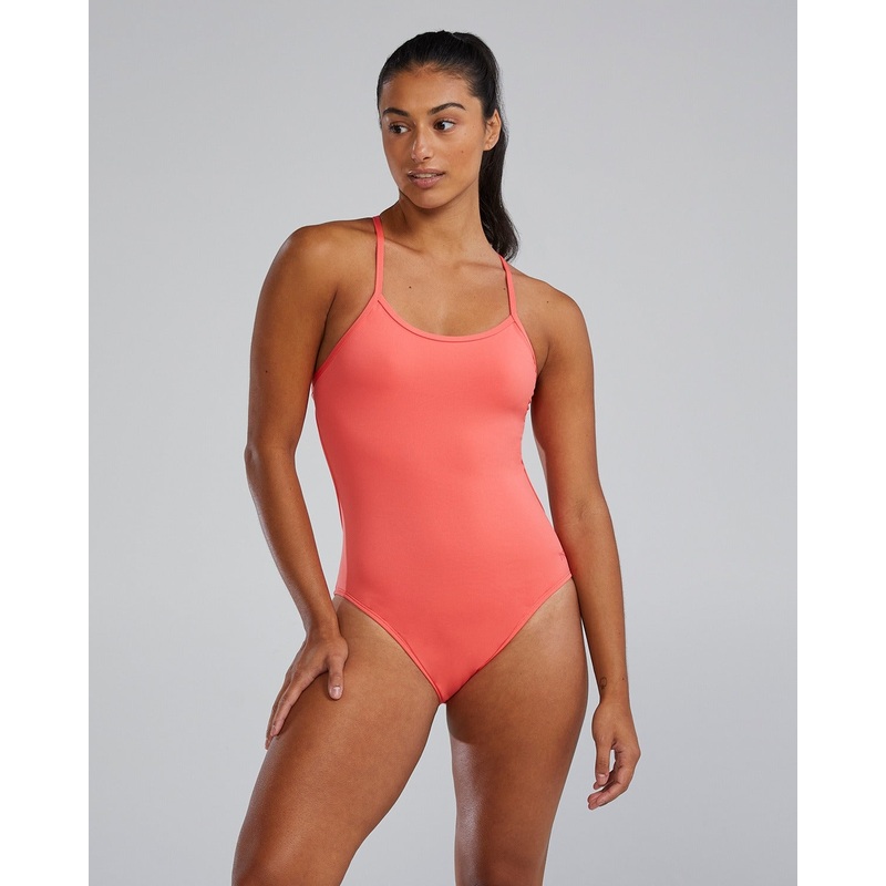 TYR Durafast Elite Women's Crosscut Tieback One Piece Swimsuit