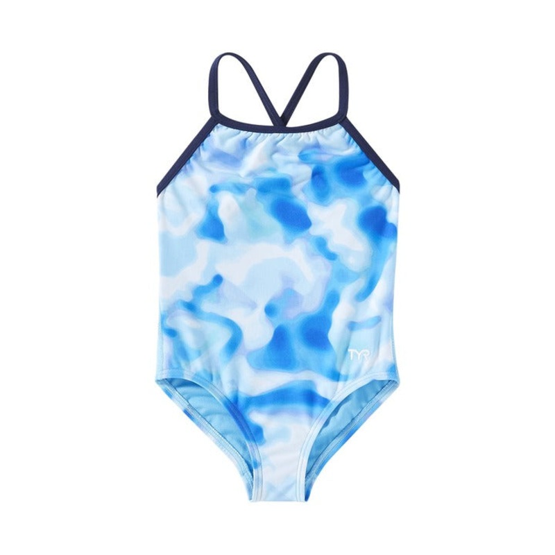 TYR Girls' Addy Diamondfit One Piece Swimsuit - Pop