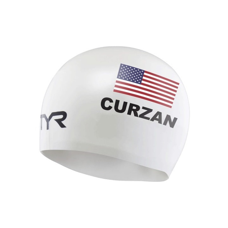 TYR Silicone Swim Cap - Curzan