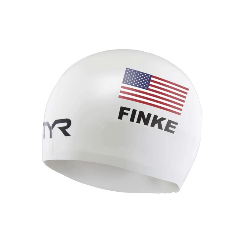 TYR Silicone Swim Cap - Finke