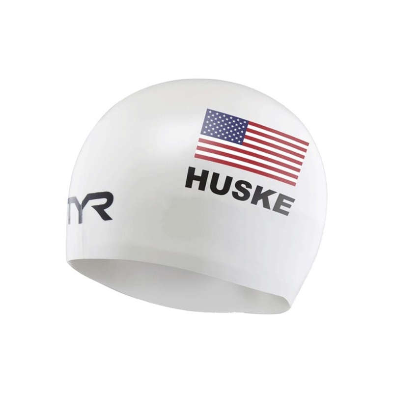 TYR Silicone Swim Cap - Huske