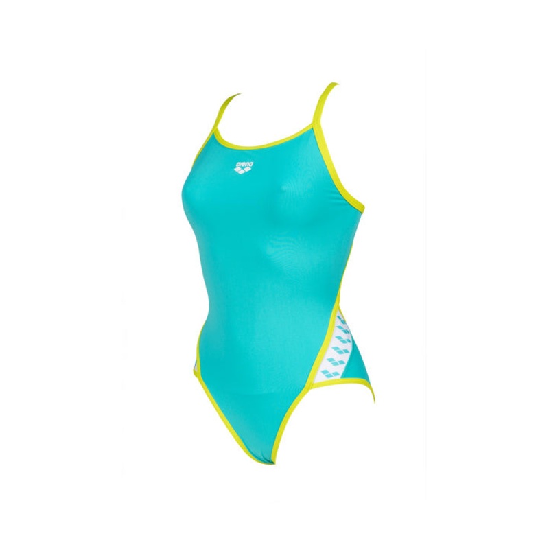 Arena Women's One Piece Swimsuit Team Stripe Super Fly Back Extended Colors