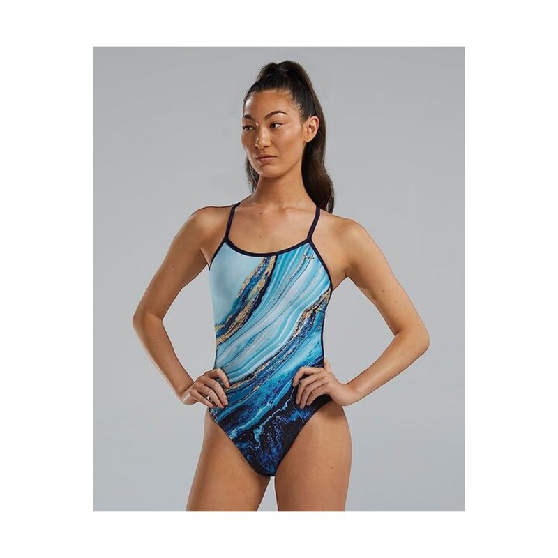Tyr Womens Crosscut Tieback One Piece Swimsuit