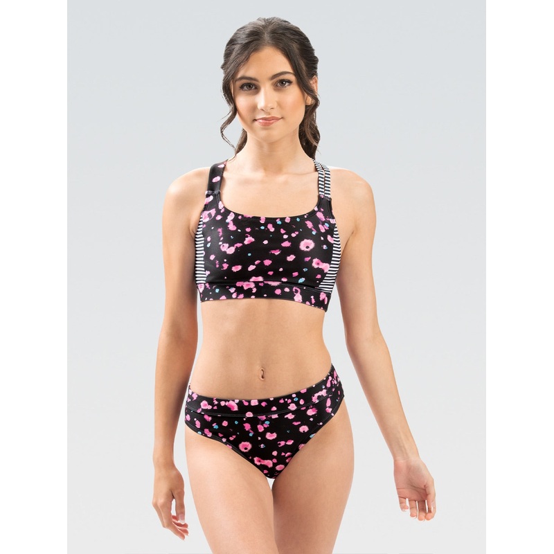 Dolfin Uglies Women's Pop Rocks Asymmetrical Workout Two Piece Swimsuit