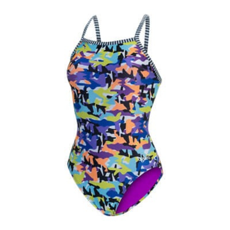 Dolfin Women's Uglies V-Back One Piece Swimsuit: Delta