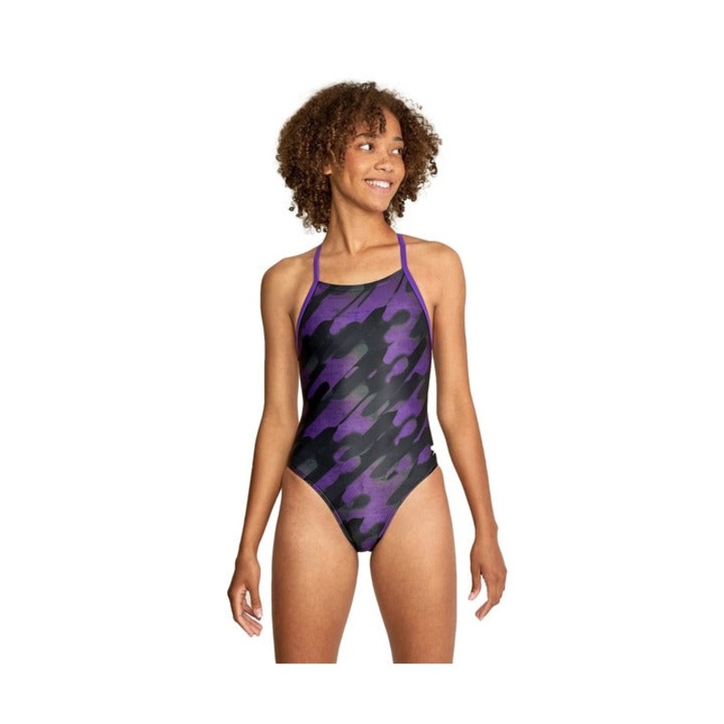 Speedo Natural Wonder Cross One Piece Swimsuit