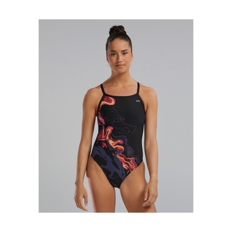 Tyr Durafast Elite Women's Diamondfit One Piece Swimsuit - Torch