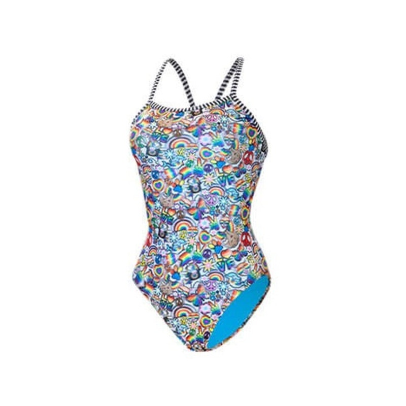 Dolfin Uglies V-2 Back One Piece Swimsuit Be Kind