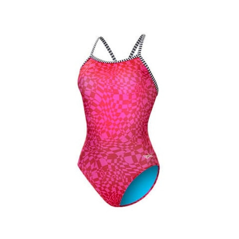 Dolfin Uglies V-2 Back One Piece Swimsuit Ocular