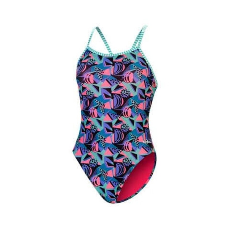 Dolfin Uglies Women's String Back One Piece Swimsuit Fresh Multi