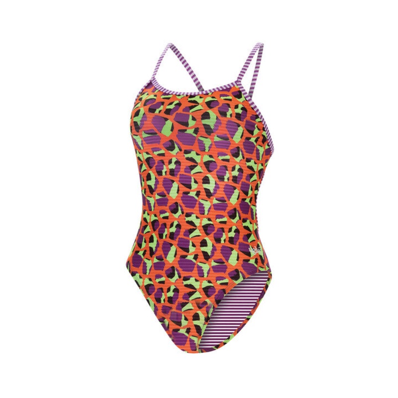 Dolfin Uglies Women's String Back One Piece Swimsuit Orange