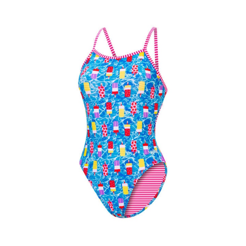 Dolfin Uglies Women's String Back One Piece Swimsuit Poolside