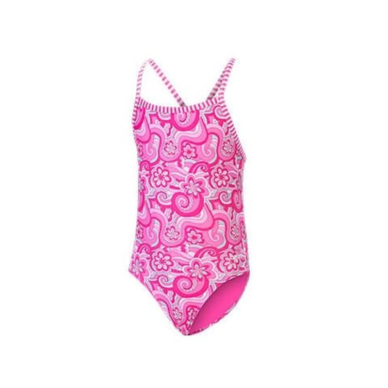 Dolfin Uglies Youth Girls Print 1-Piece Sunny Daze