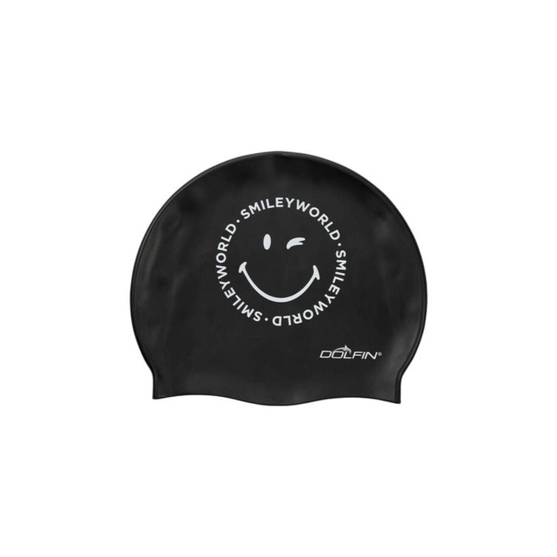 Dolfin Uglies SmileyWorld Black Silicone Cap