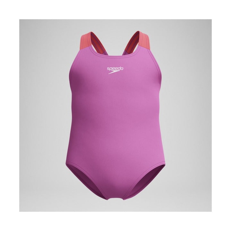 Speedo Girls Learn To Swim Medalist One Piece Swimsuit