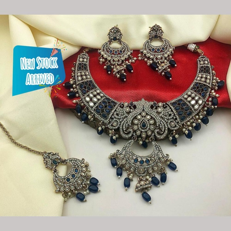 FS Collection Austrian Stone Necklace Set