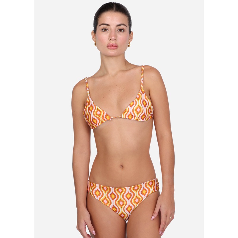 Vintage Triangle Bikini Top