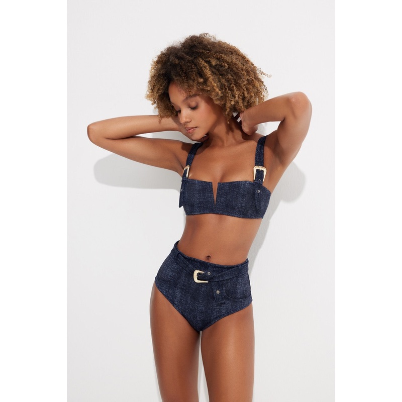 Victoria With Buckles Bikini Set