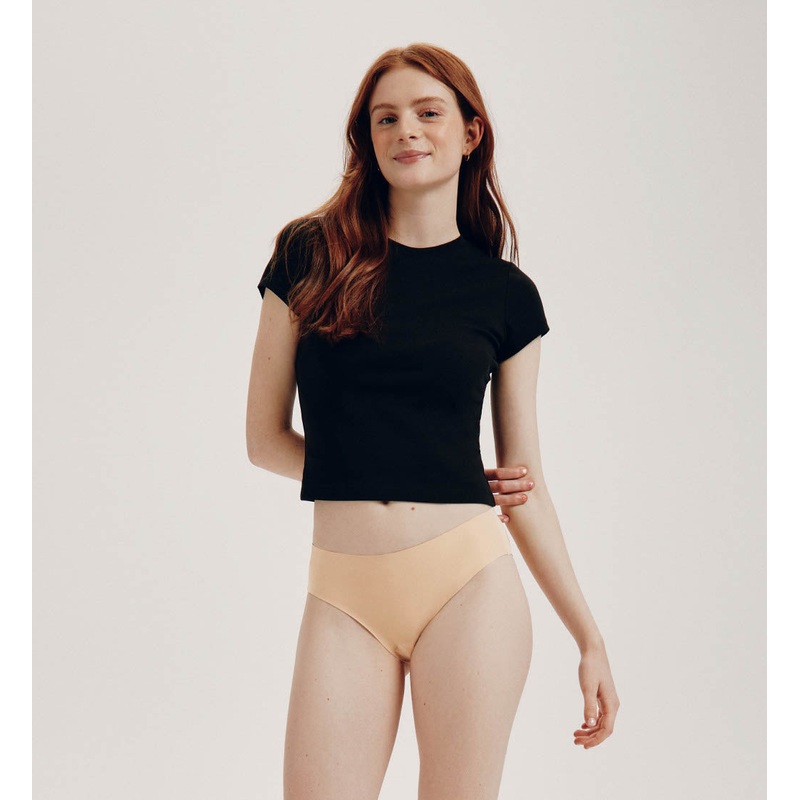 Light Leakproof No-Show Underwear Bikini